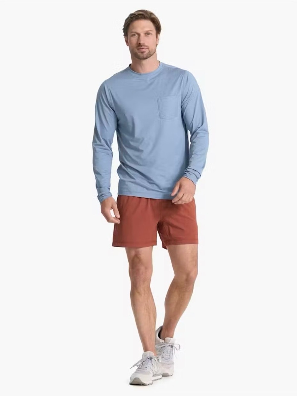 Vuori Kore shorts, rust, terracotta L